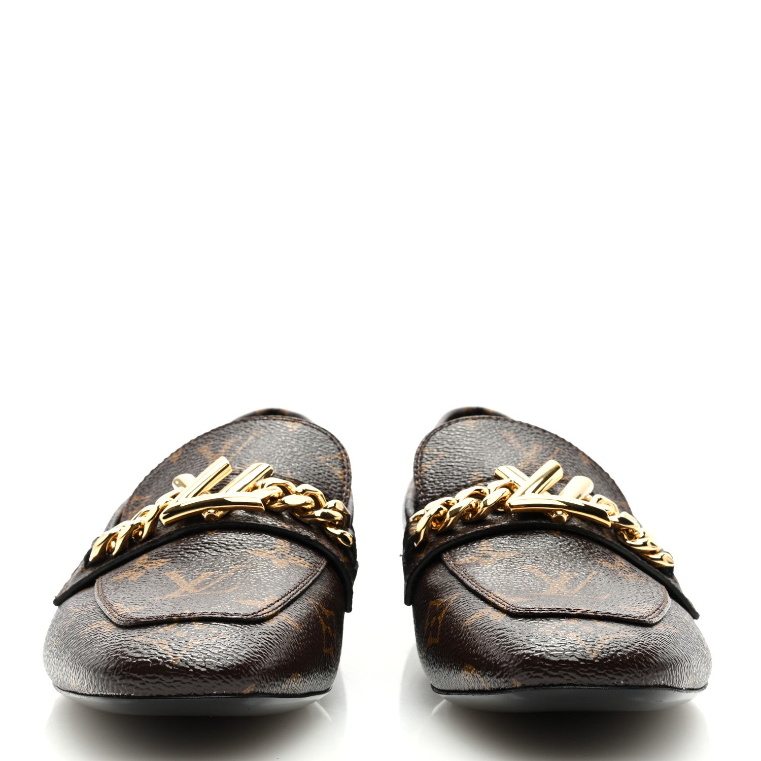 Louis Vuitton Monogram Upper Case Flat Loafer 37.5 2 of 7