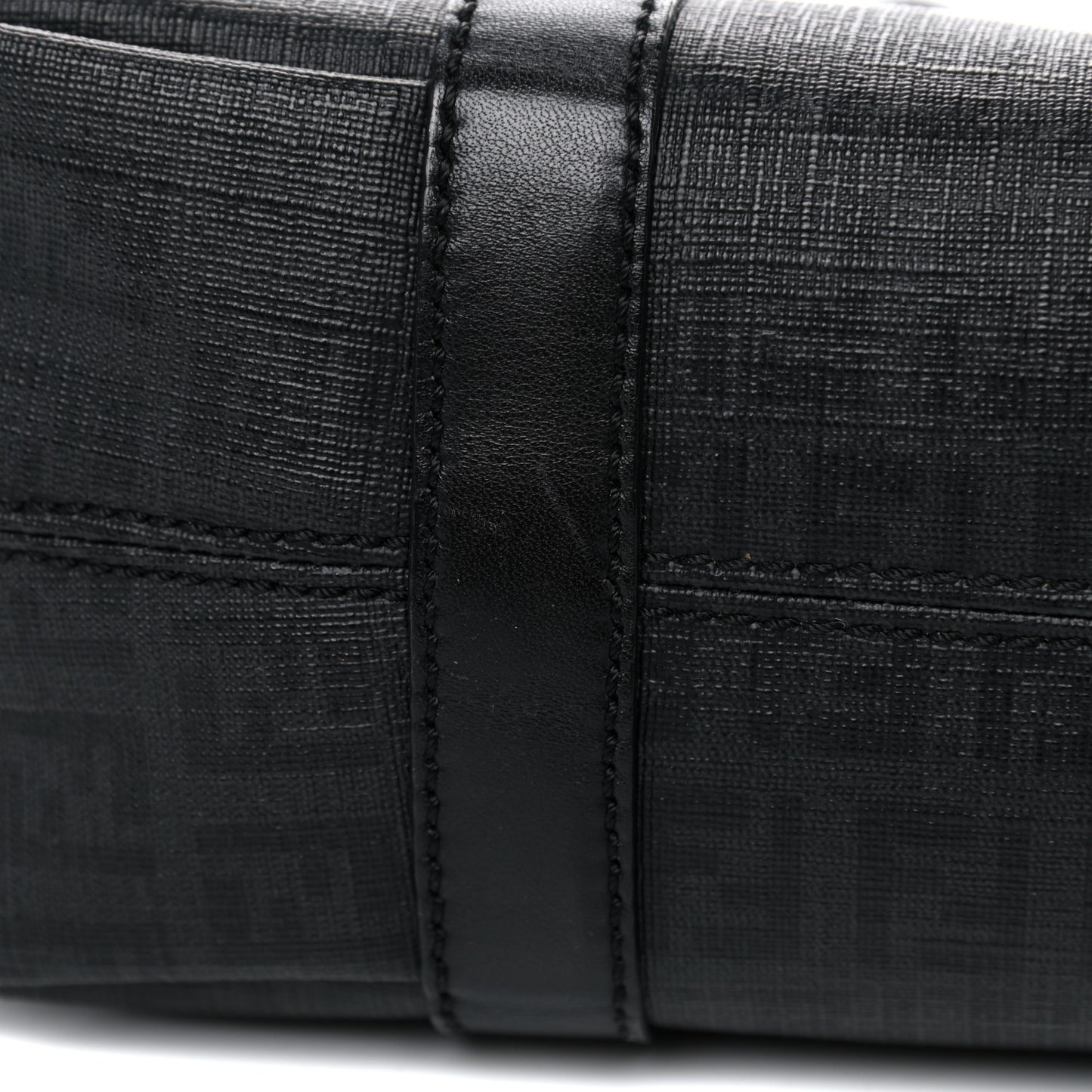 Zucchino Spalmati Vitello Small Tote Black