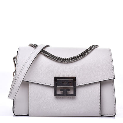 Givenchy Goatskin Small GV3 Shoulder Bag White 1 of 14