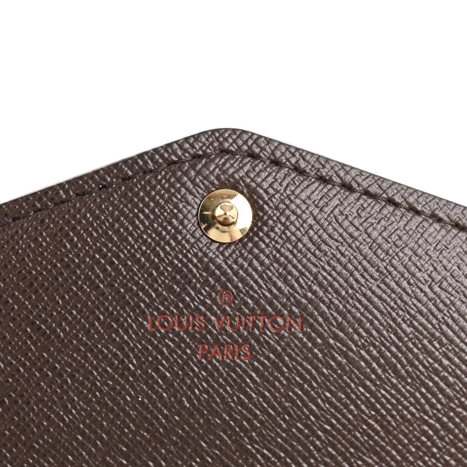 Louis Vuitton Damier Ebene Sarah Wallet NM 6 of 8