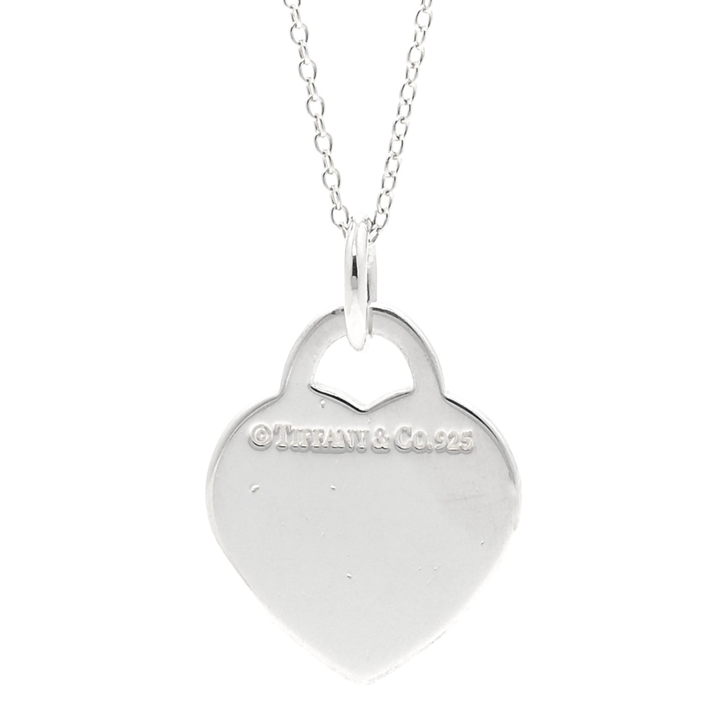 Sterling Silver Small Return to Tiffany Heart Pendant Necklace