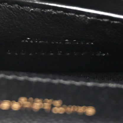 Saint Laurent Grain De Poudre Small Monogram Kate Satchel Black 6 of 11