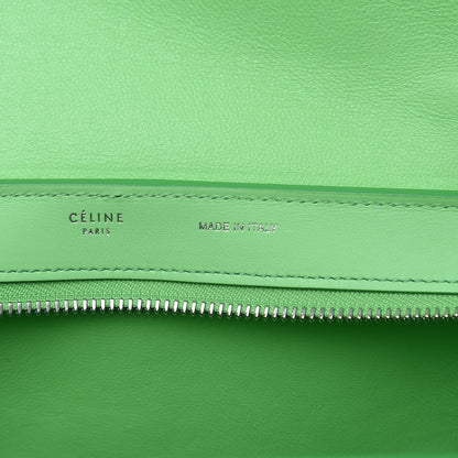 Celine Smooth Calfskin Small Tri-Color Trapeze Lime 6 of 10