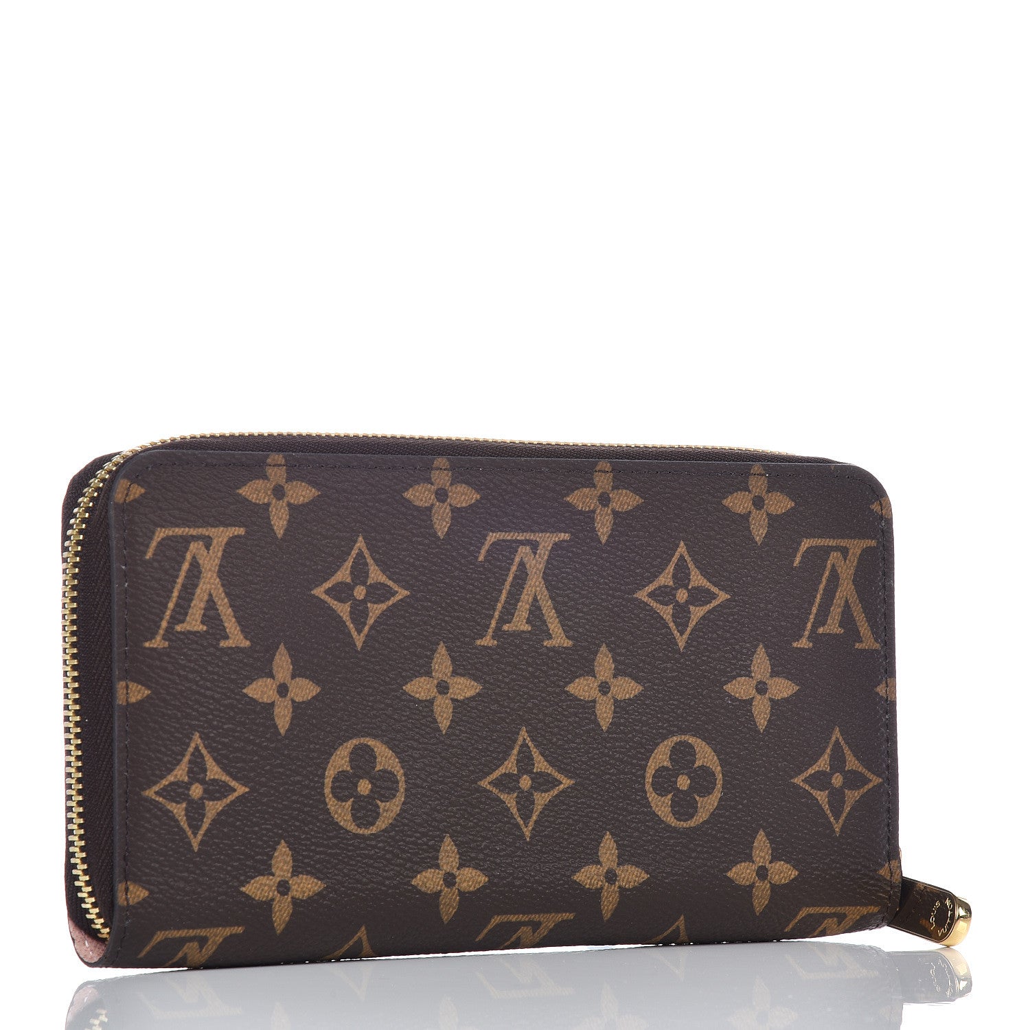 Louis Vuitton Monogram Zippy Wallet Rose Ballerine 3 of 10