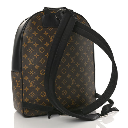 Louis Vuitton Monogram Macassar Josh Backpack 3 of 8