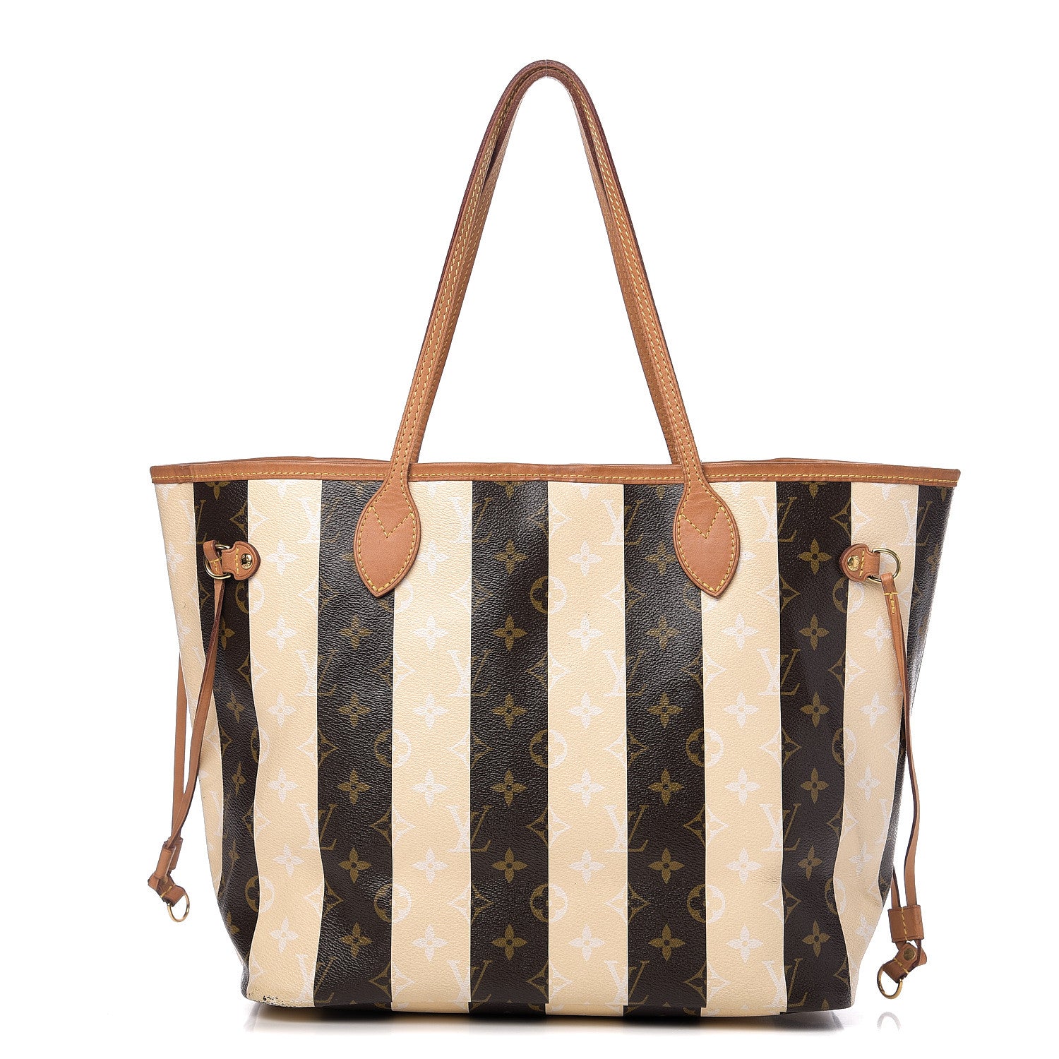 Louis Vuitton Monogram Rayures Neverfull MM 1 of 15