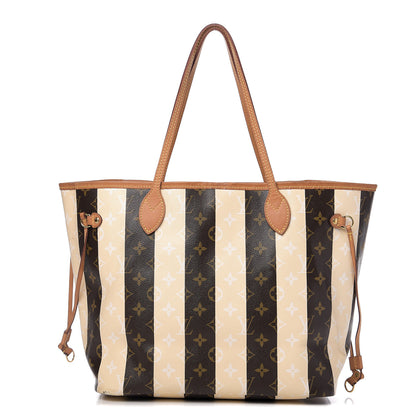 Louis Vuitton Monogram Rayures Neverfull MM 1 of 15