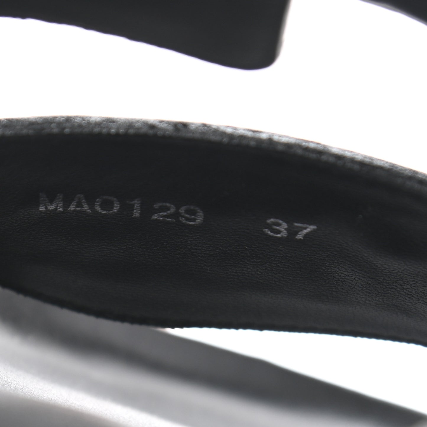 Calfskin New Wave Bom Dia Mule Sandals 37 Black