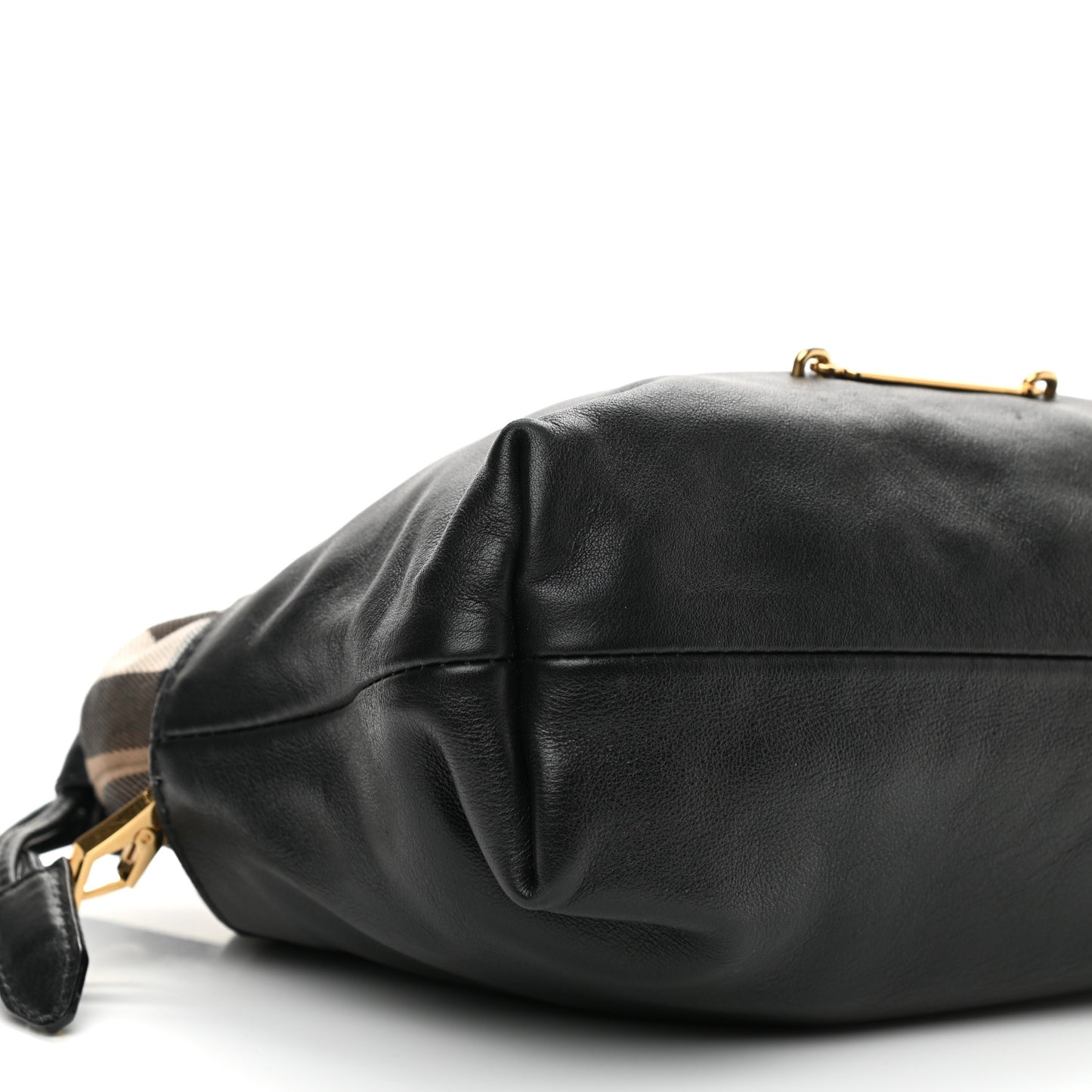 Calfskin House Check Little Crush Black