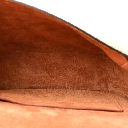 Celine Smooth Calfskin Cuir Triomphe Folco Crossbody Bag Tan 4 of 11