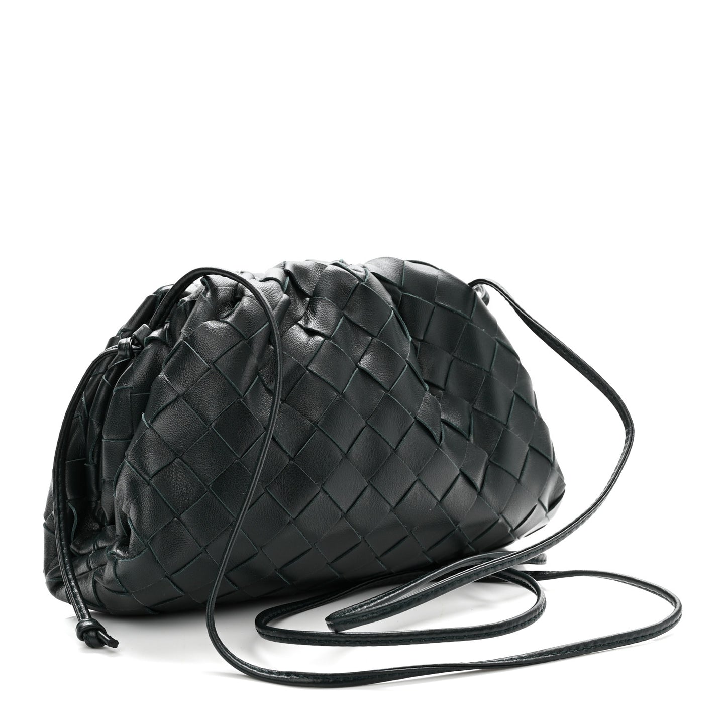 Nappa Intrecciato The Mini Pouch Raintree
