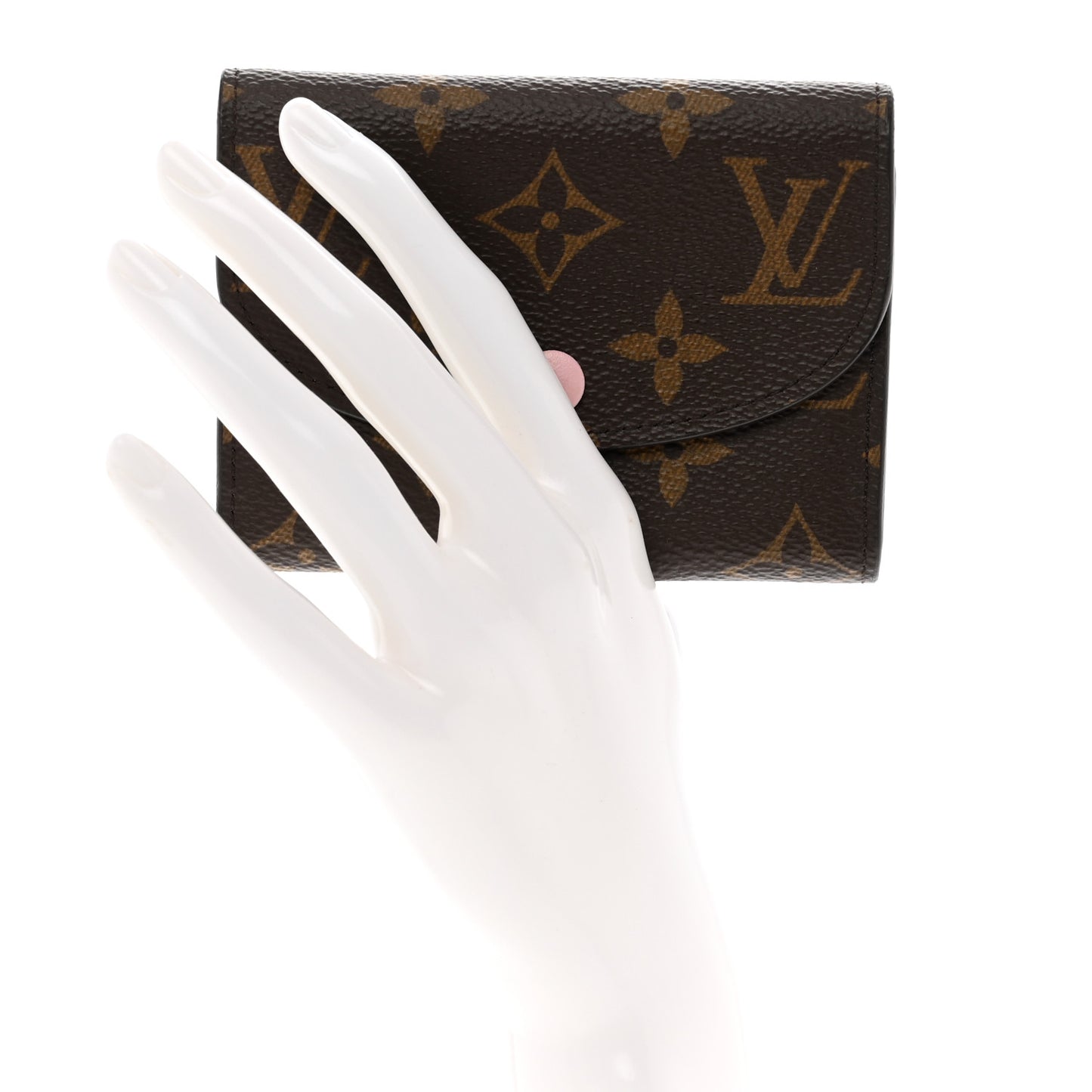 Monogram Rosalie Coin Purse Rose Ballerine
