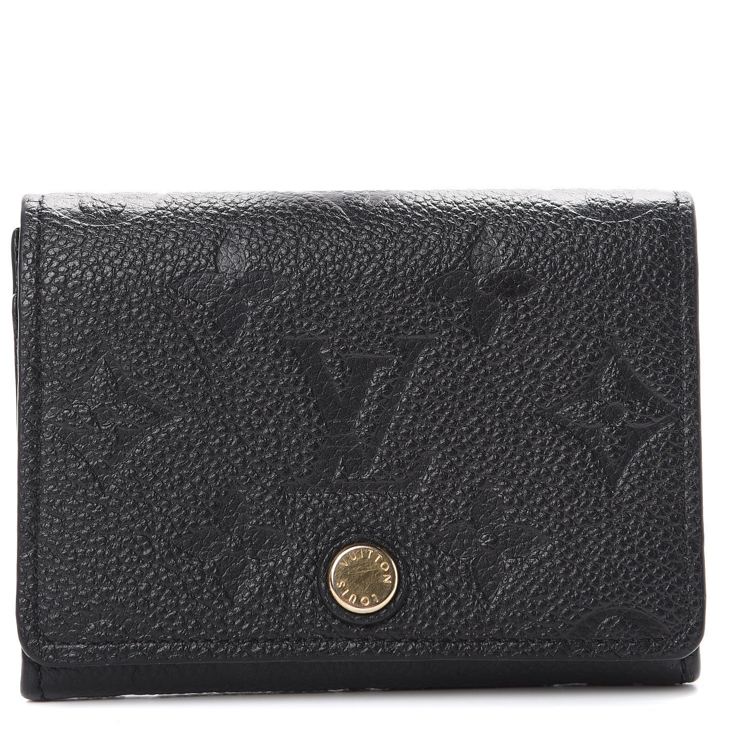 Louis Vuitton Empreinte Business Card Holder Black 1 of 7