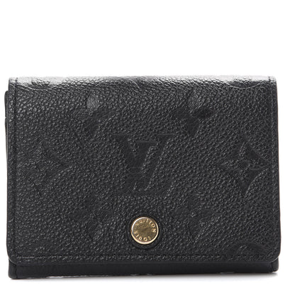 Louis Vuitton Empreinte Business Card Holder Black 1 of 7
