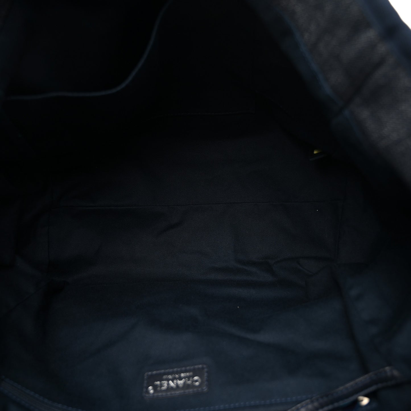 Denim Large Deauville Tote Dark Blue