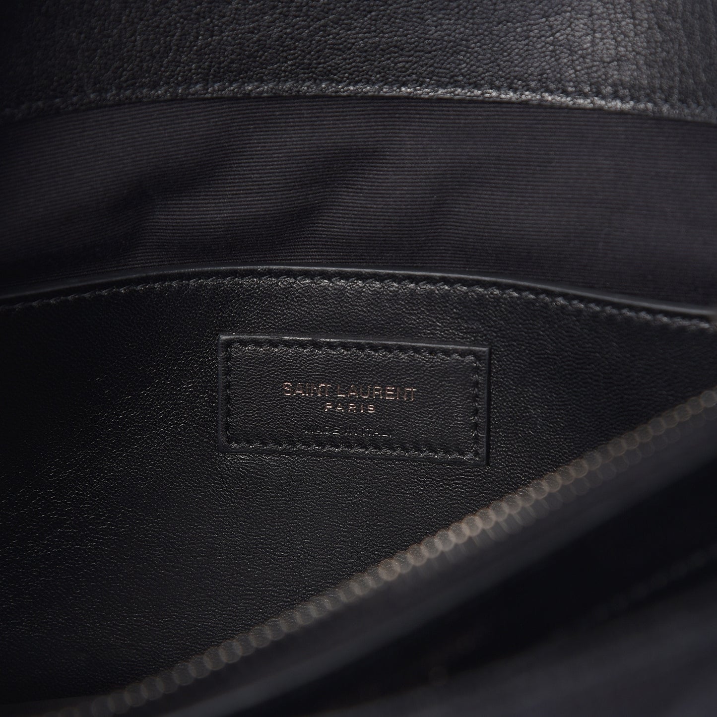 Calfskin Mixed Matelasse Triquilt Large Monogram Satchel Black