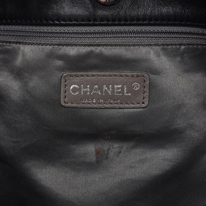 Chanel Patent Patchwork Large Brooklyn Tote Black 6 of 18