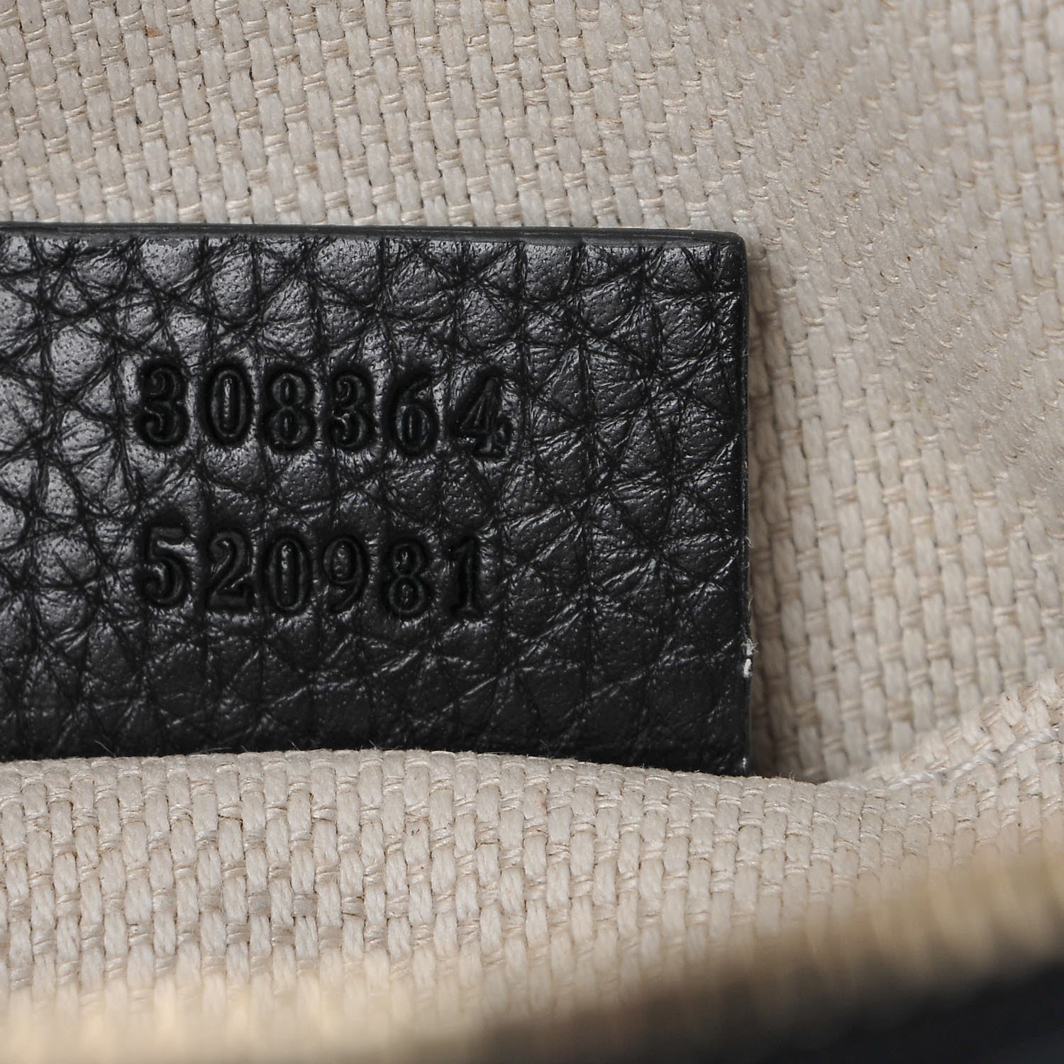 Gucci Pebbled Calfskin Small Soho Disco Bag Black 5 of 8