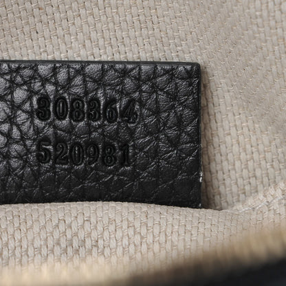 Gucci Pebbled Calfskin Small Soho Disco Bag Black 5 of 8