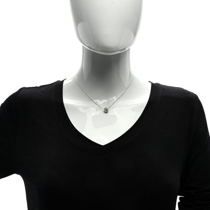 Tiffany Sterling Silver Twist Knot Pendant Necklace 4 of 4