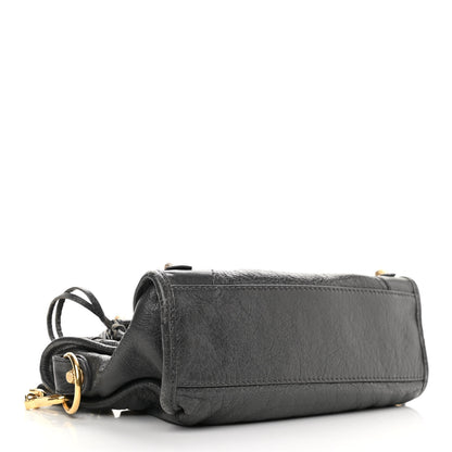 Balenciaga Agneau Giant 12 Gold Hardware Mini City Gris Fossile 4 of 10