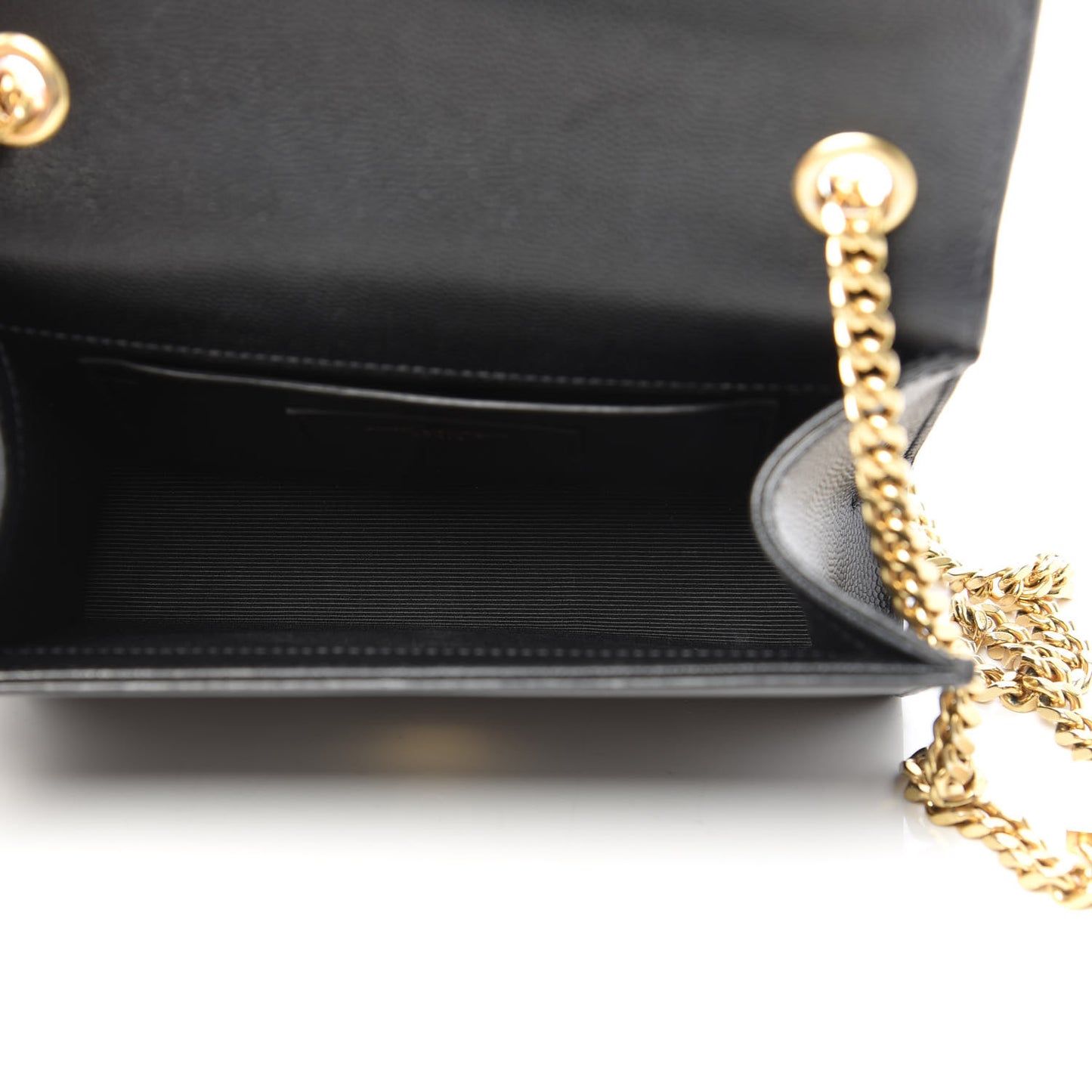 Grain De Poudre Small Monogram Kate Satchel Black