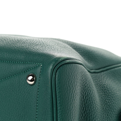 Hermes Taurillon Clemence Victoria II 35 Malachite 10 of 11