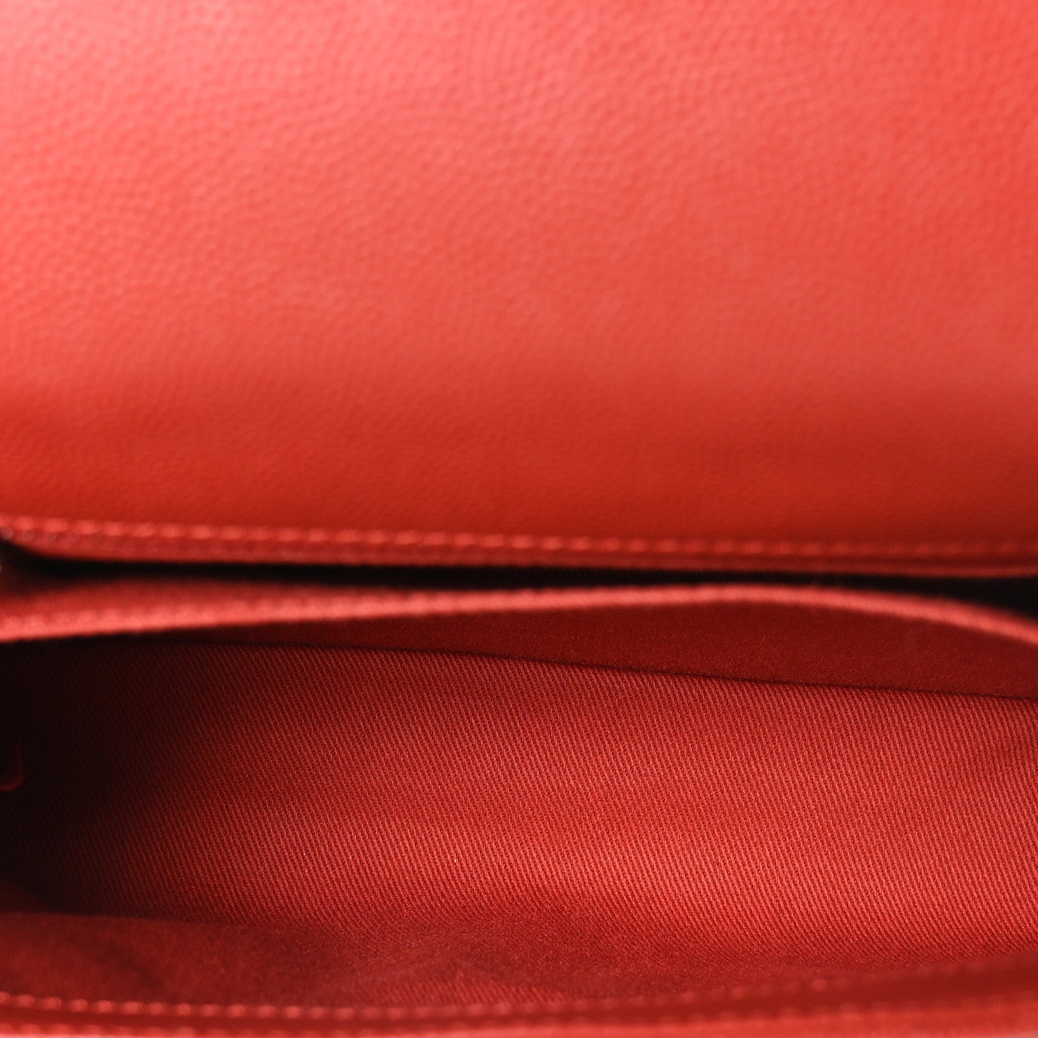 Chanel Caviar Quilted Mini Coco Handle Flap Red 5 of 10
