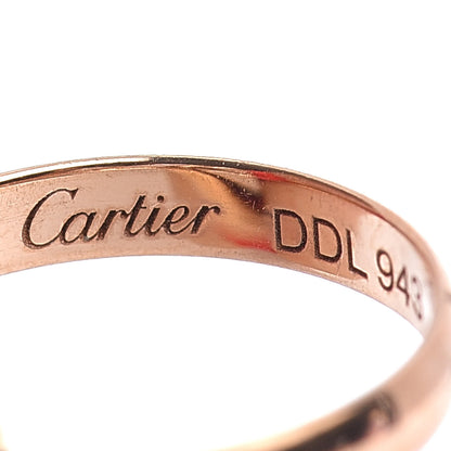 Cartier 18K Pink Yellow White Gold Trinity Cord Bracelet Red 4 of 4