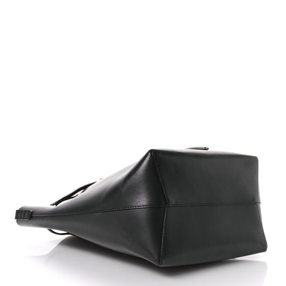 Mansur Gavriel Vegetable Tanned Calfskin Bucket Bag Black Flamma 4 of 12