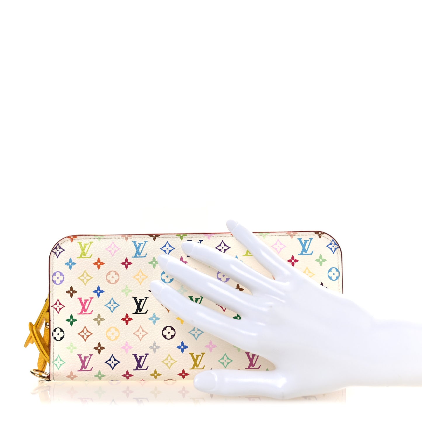 Monogram Multicolor Insolite Wallet White Citron