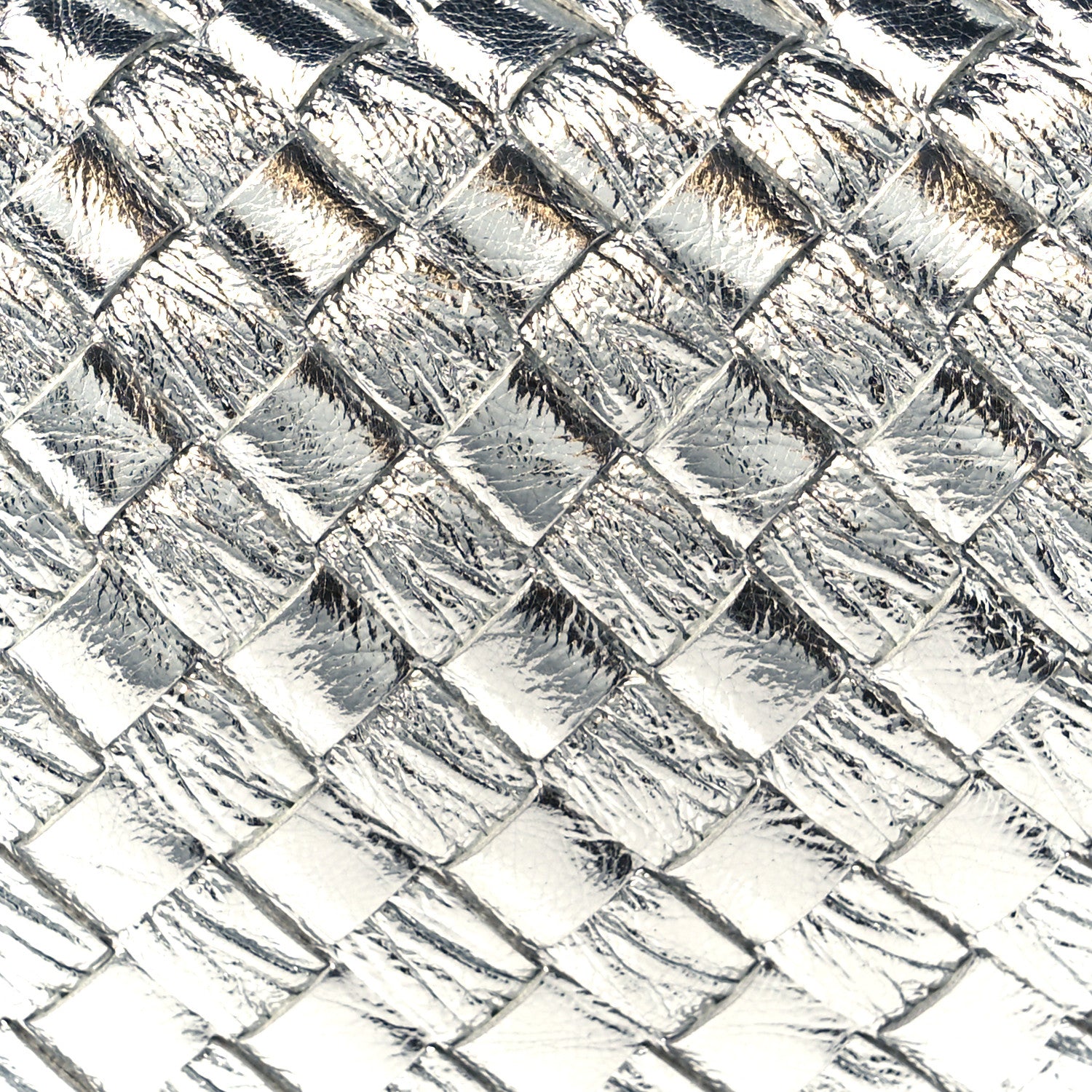 Bottega Veneta Metallic Nappa Intrecciato Mini Jodie Silver 9 of 11