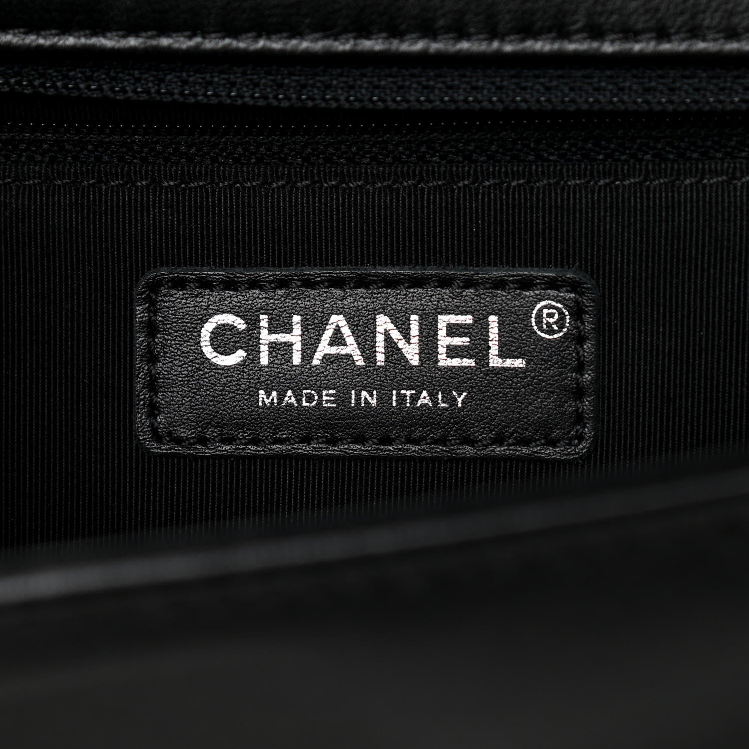 Chanel Lambskin Quilted New Medium Boy Flap Black 6 of 10
