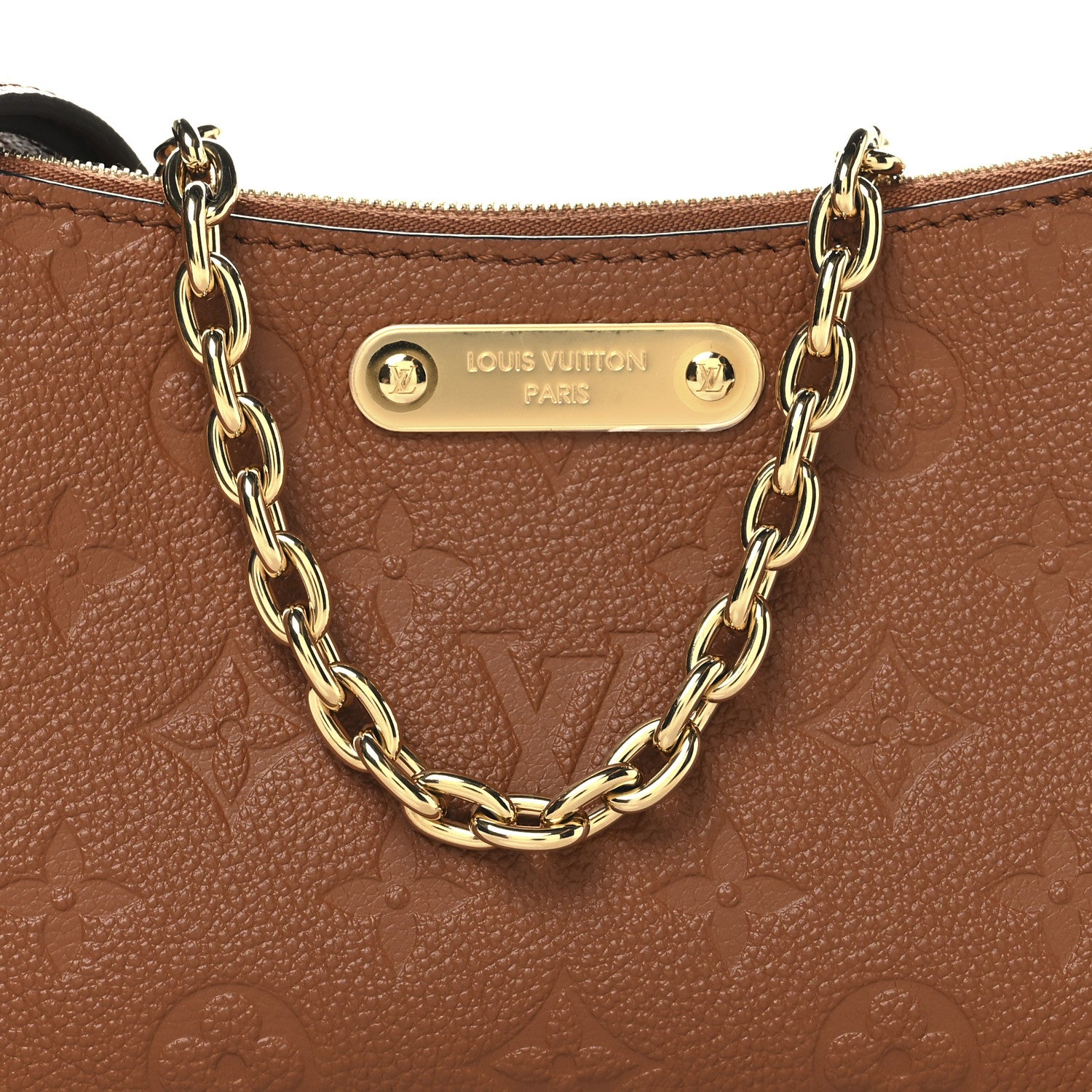 Louis Vuitton Empreinte Monogram Liv Pochette Cognac 8 of 11