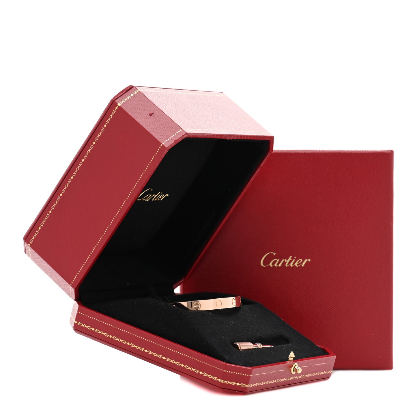 18K Pink Gold LOVE Bracelet 16