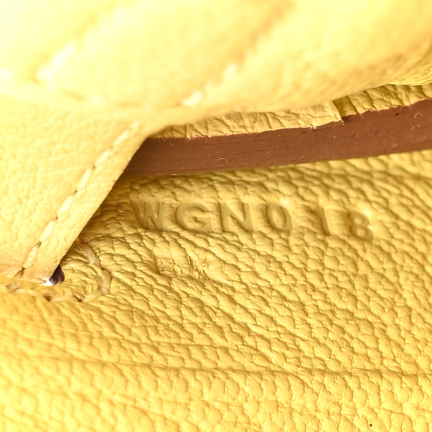 Hermes Taurillon Novillo Kelly Retourne 25 Jaune Poussin 7 of 11
