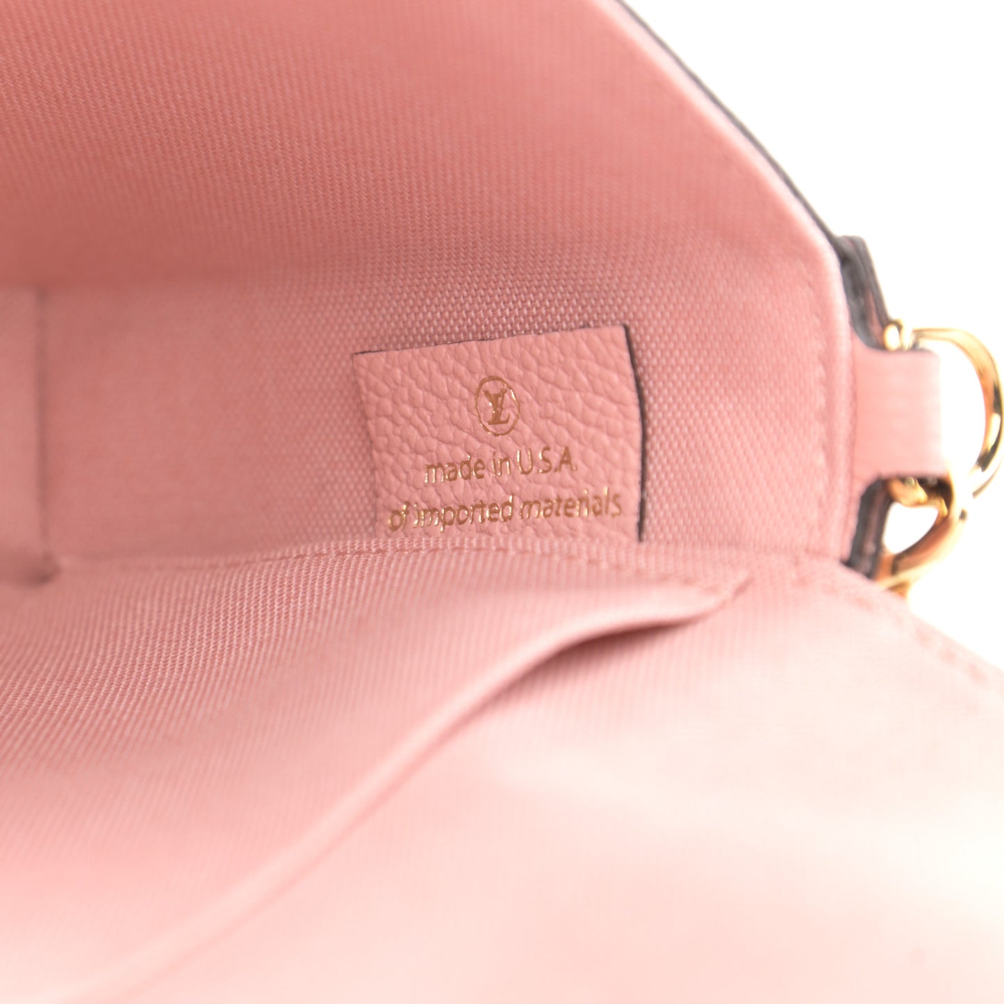 Empreinte Pochette Felicie Chain Wallet Rose Poudre