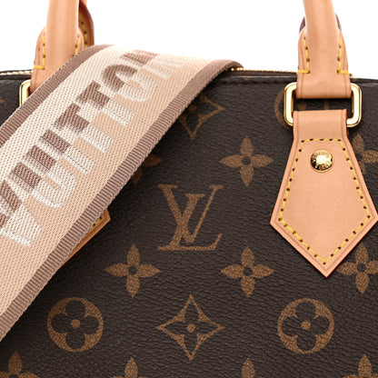 Louis Vuitton Monogram Speedy Bandouliere 20 Beige 7 of 9
