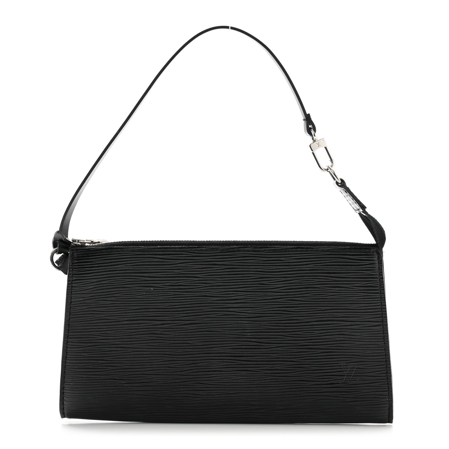 Louis Vuitton Epi Pochette Accessories 24 Black 1 of 10