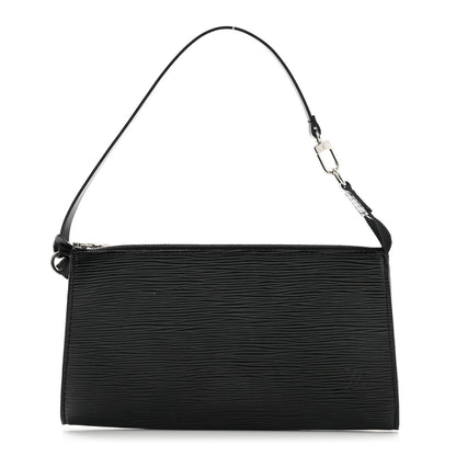 Louis Vuitton Epi Pochette Accessories 24 Black 1 of 10