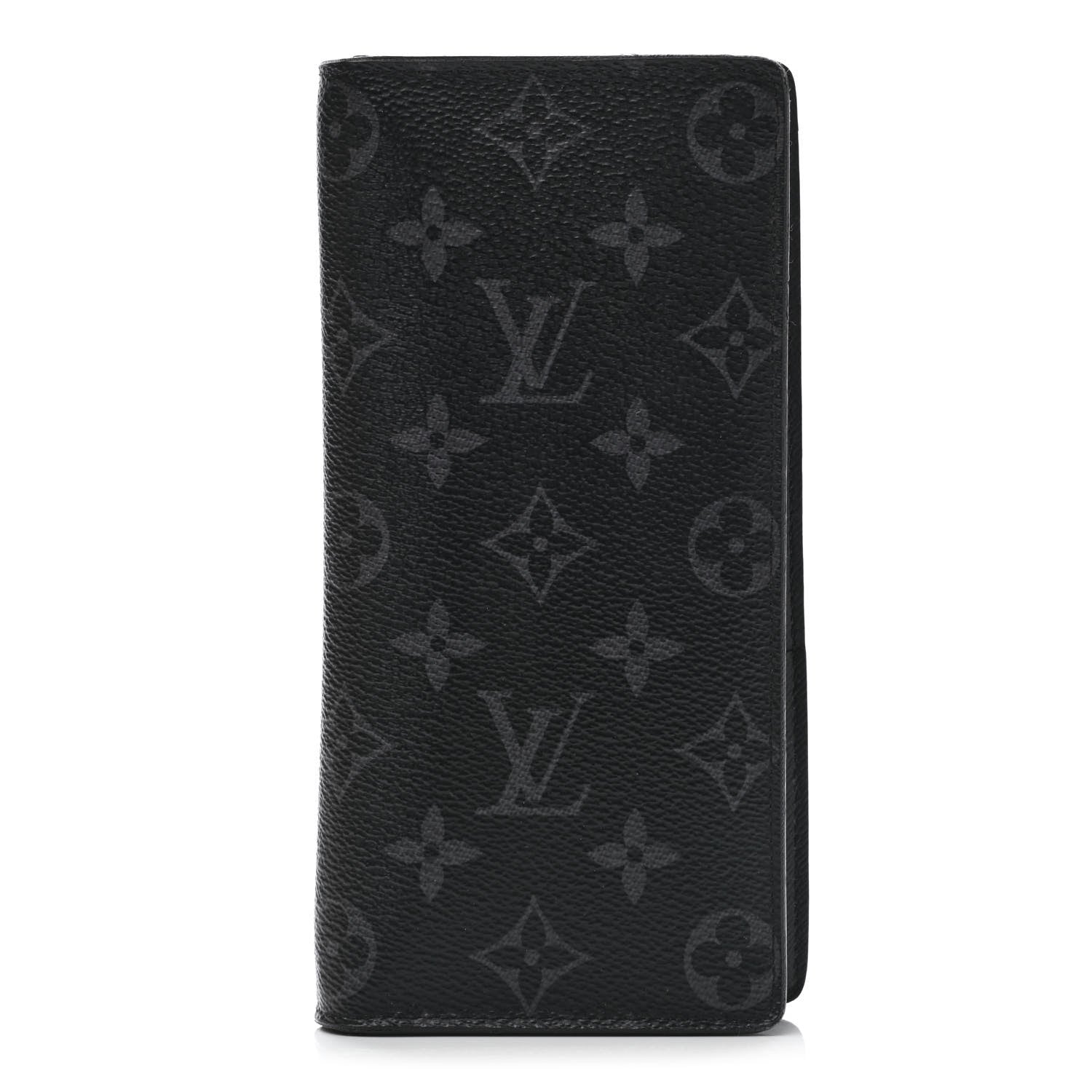 Louis Vuitton Monogram Eclipse Brazza Wallet 1 of 6