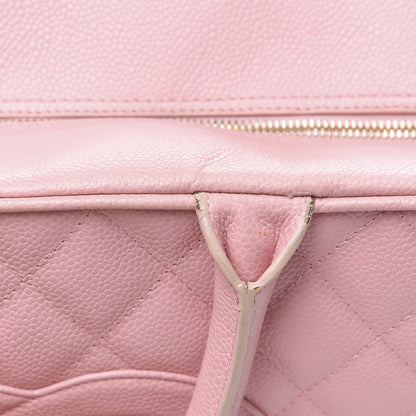 Chanel Caviar Quilted Large Bowler Pink 11 of 13