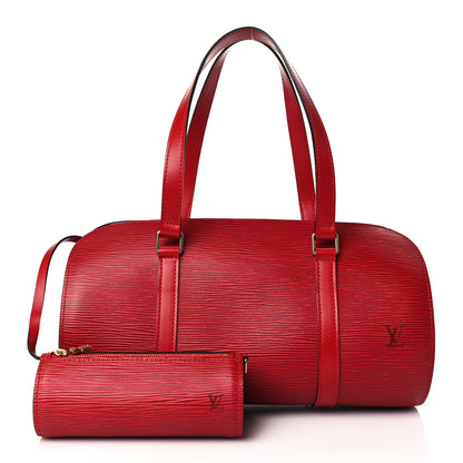 Louis Vuitton Epi Soufflot Castillan Red 1 of 9