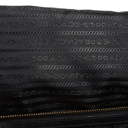 Prada Saffiano Lux Large Double Zip Tote Nero Black 9 of 12