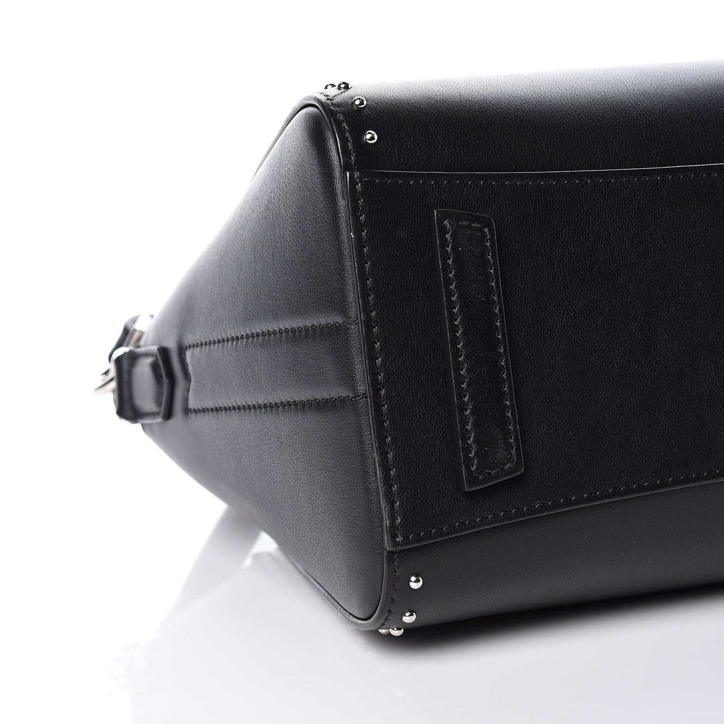 Smooth Calfskin Mini Studded Antigona Black
