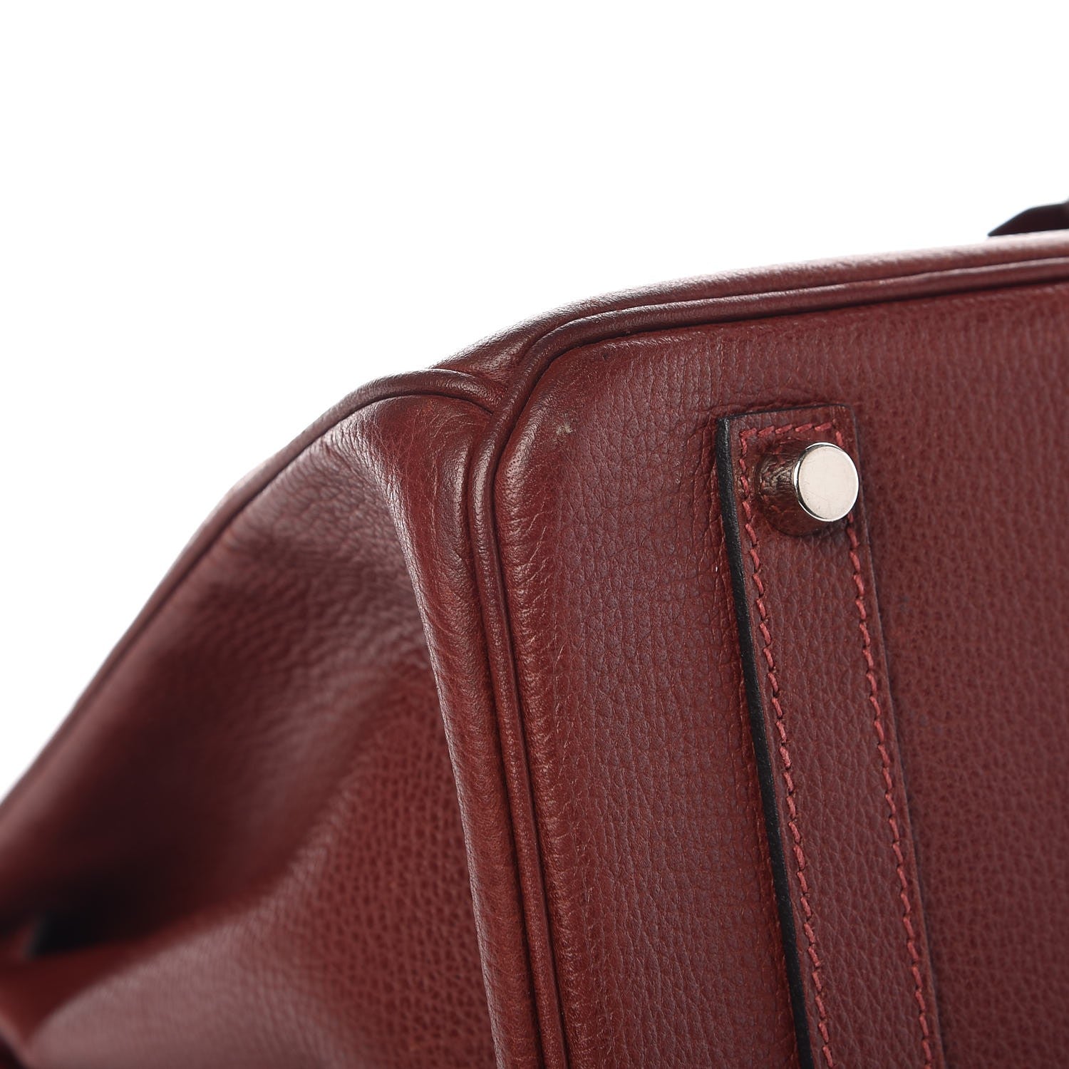 Hermes Ardennes Birkin 35 Rouge H 35 of 38