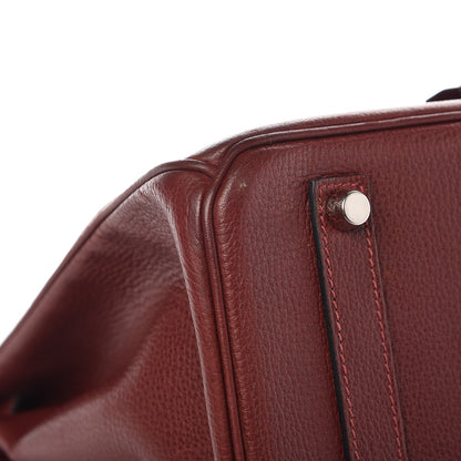 Hermes Ardennes Birkin 35 Rouge H 35 of 38