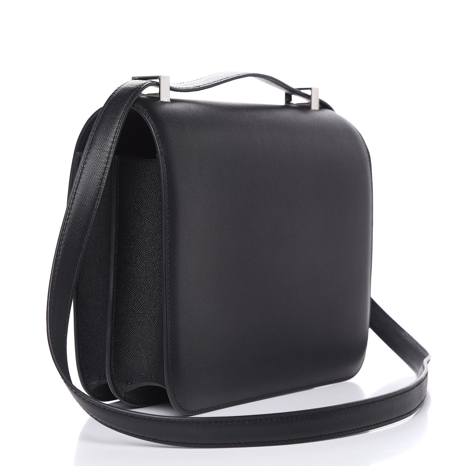 Hermes Grained Monsieur Optique Enamel Constance 24 Black 3 of 20