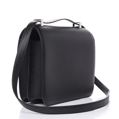 Hermes Grained Monsieur Optique Enamel Constance 24 Black 3 of 20