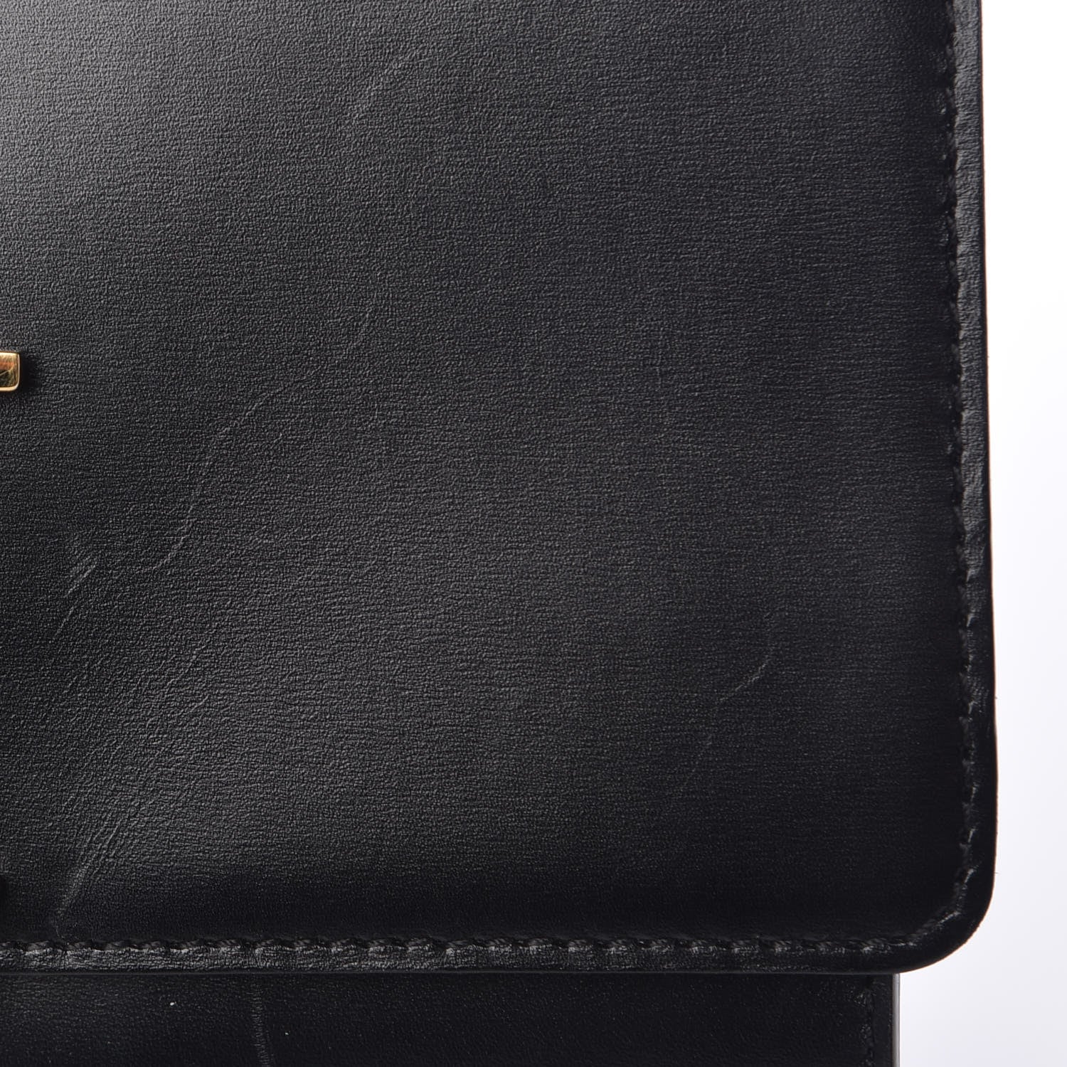Louis Vuitton Calfskin Chain Louise GM Black 10 of 11